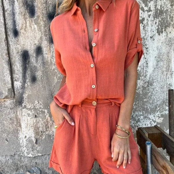 Linnea | Conjunto de lino ligero