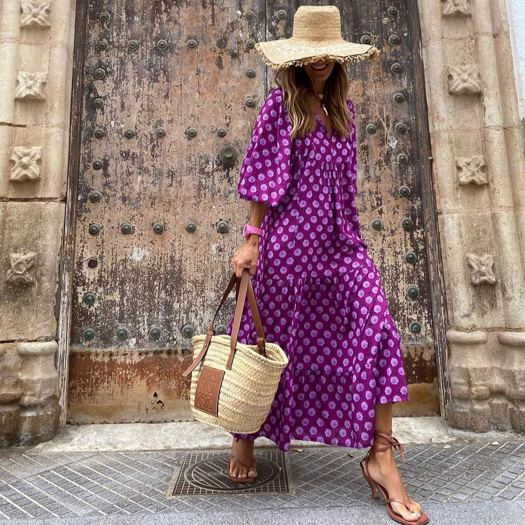 Valentina – Vestido Bohemio de Verano