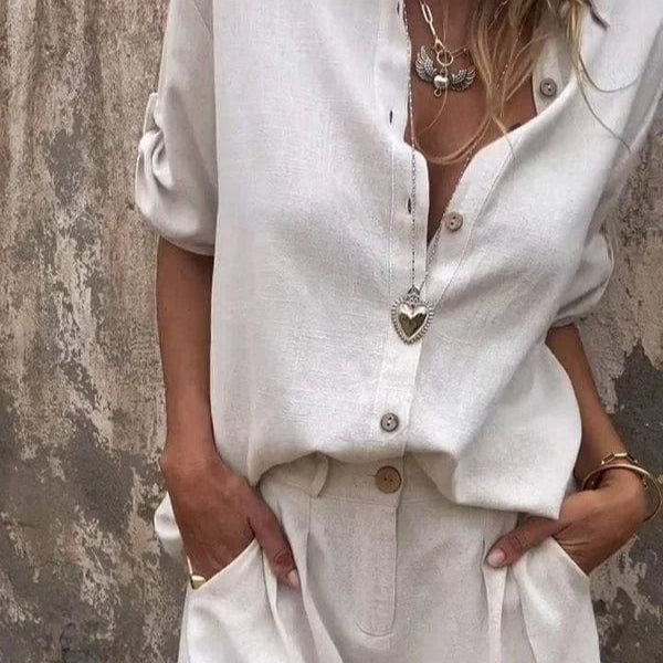 Linnea | Conjunto de lino ligero