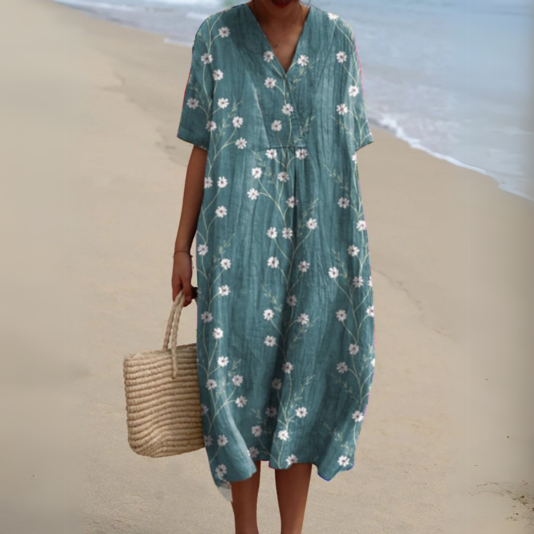 Nicole | Vestido Floral de Verano