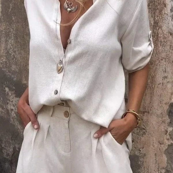 Linnea | Conjunto de lino ligero